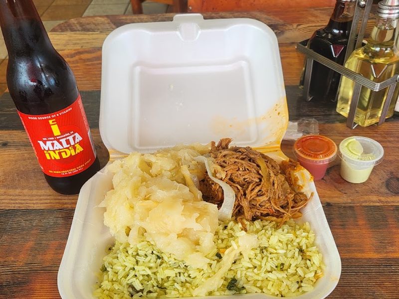 Old Cuban Cafe Express food